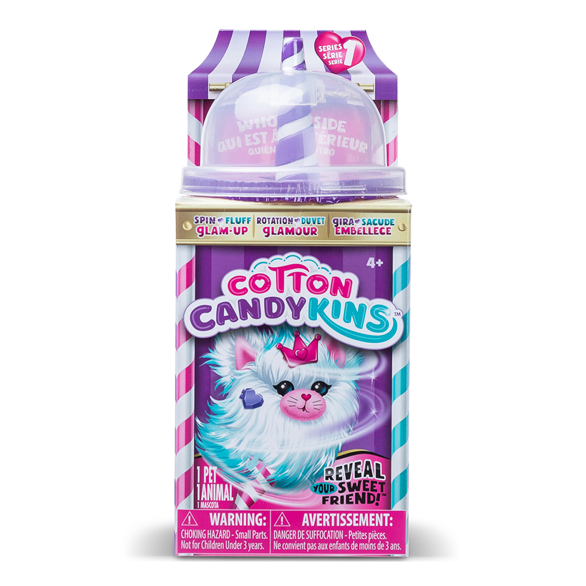 Іграшка-сюрприз Cotton Candykins Пухнастий улюбленець, 27301