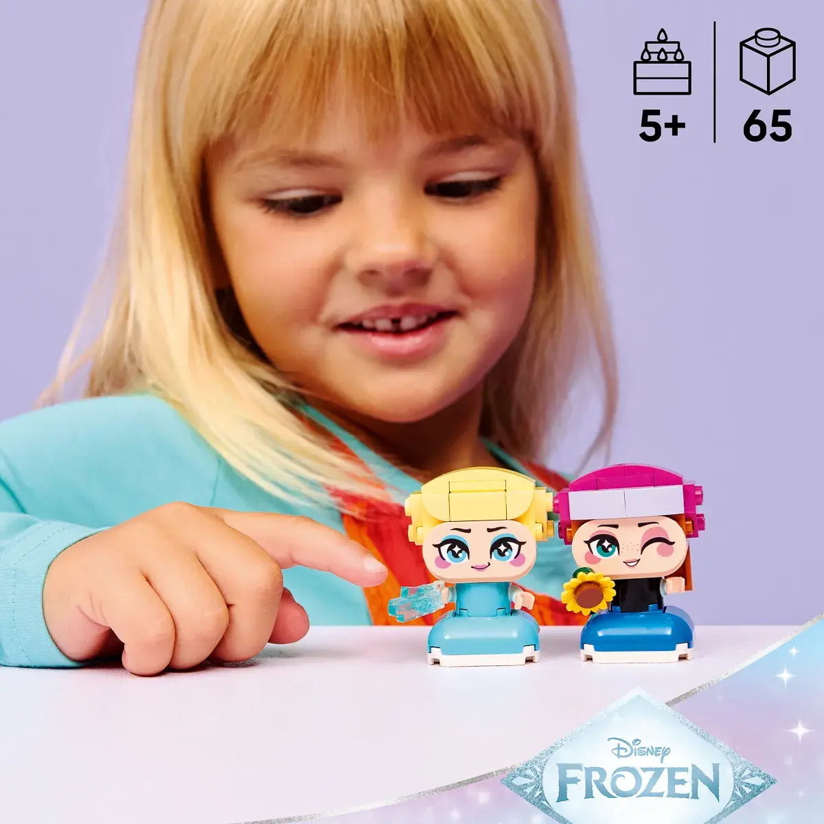 LEGO Disney Princess Мініпринцеси Анна та Ельза 43284 — фото 2