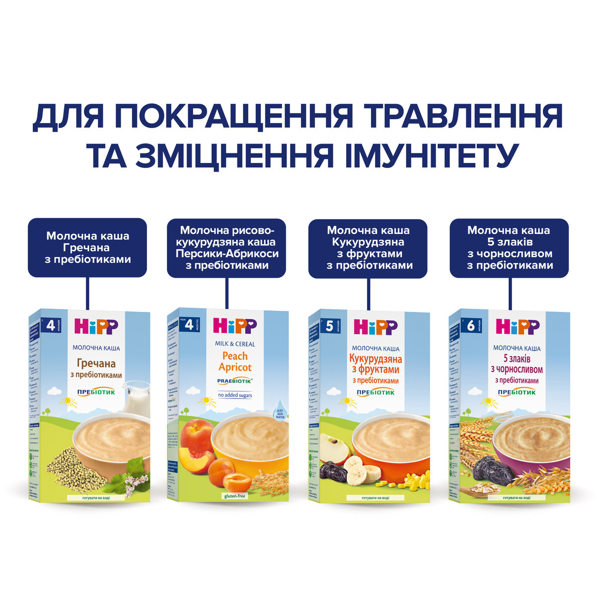 Каша молочна HiPP Гречана 250 г — фото 7