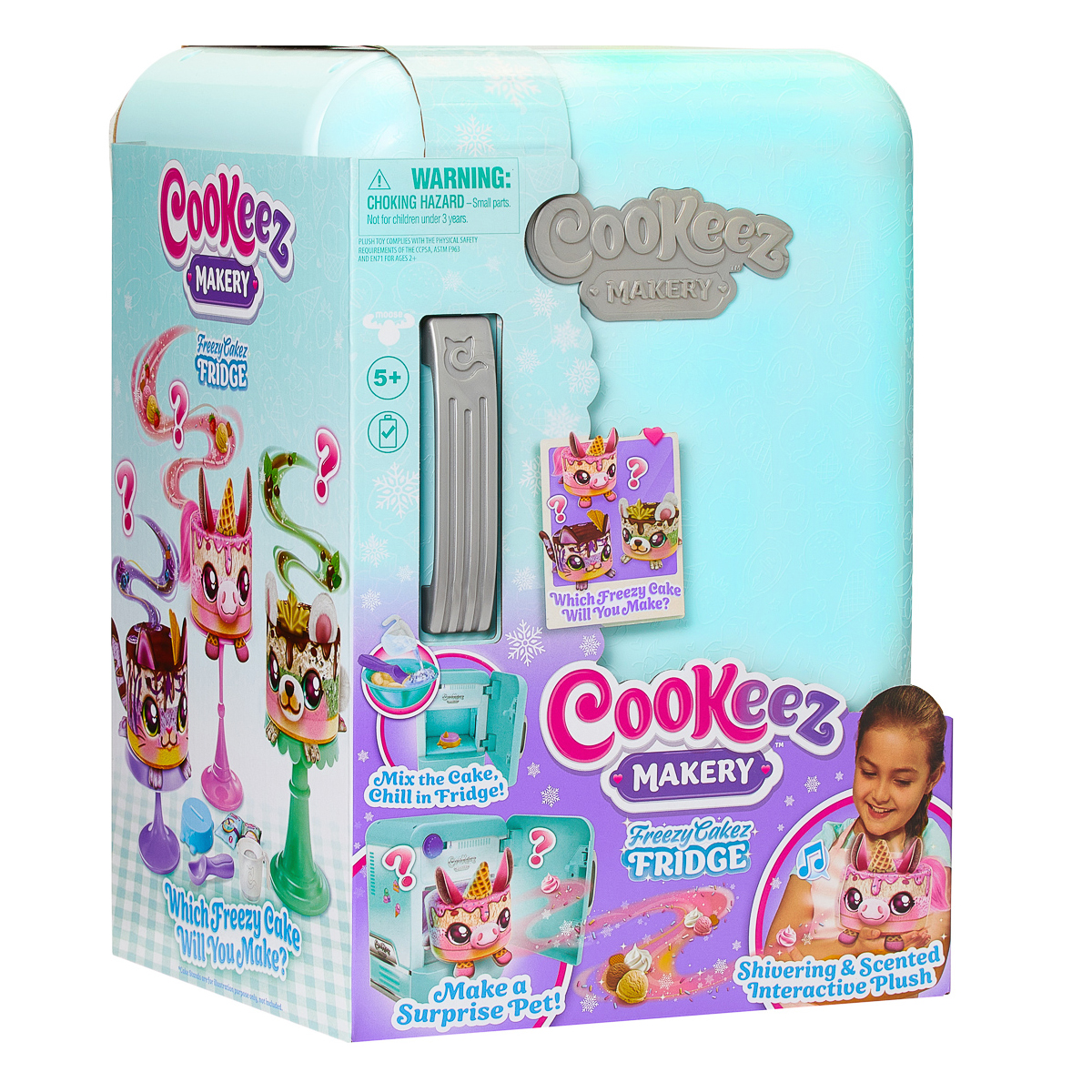 Інтерактивна іграшка-сюрприз Moose Cookeez Makery Freezy Cakez, 23511