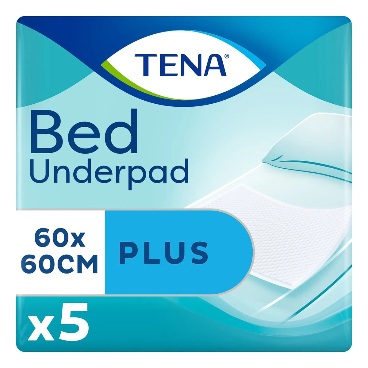 Одноразові пелюшки TENA Bed Plus 60х60, 5 шт 210482/770064