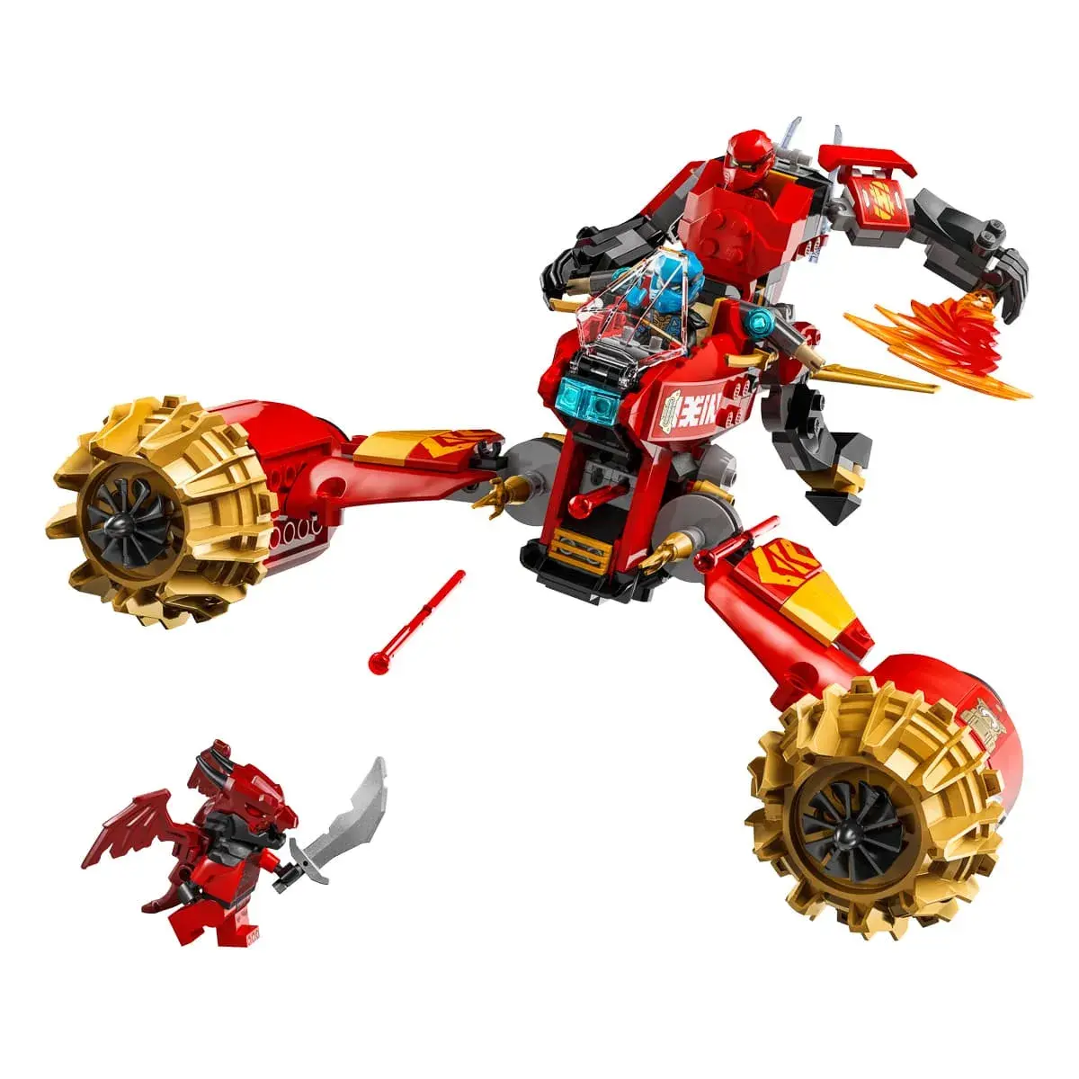 LEGO Ninjago Штормовий робот-вершник Кая 71830 — фото 8