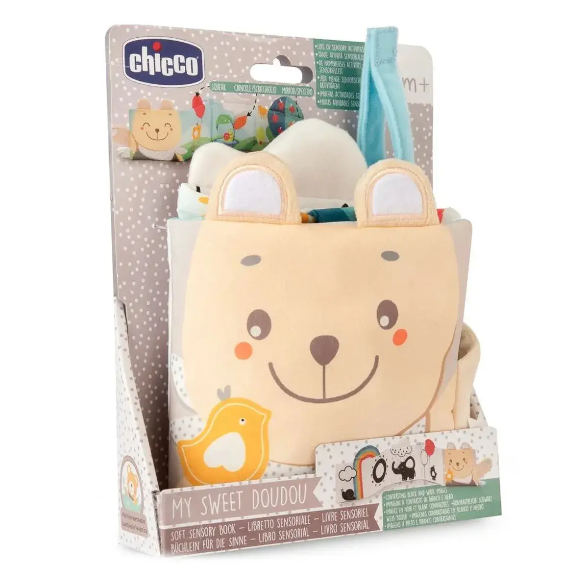 М'яка сенсорна книжка Chicco My Sweet DouDou (12162.00) — фото 3