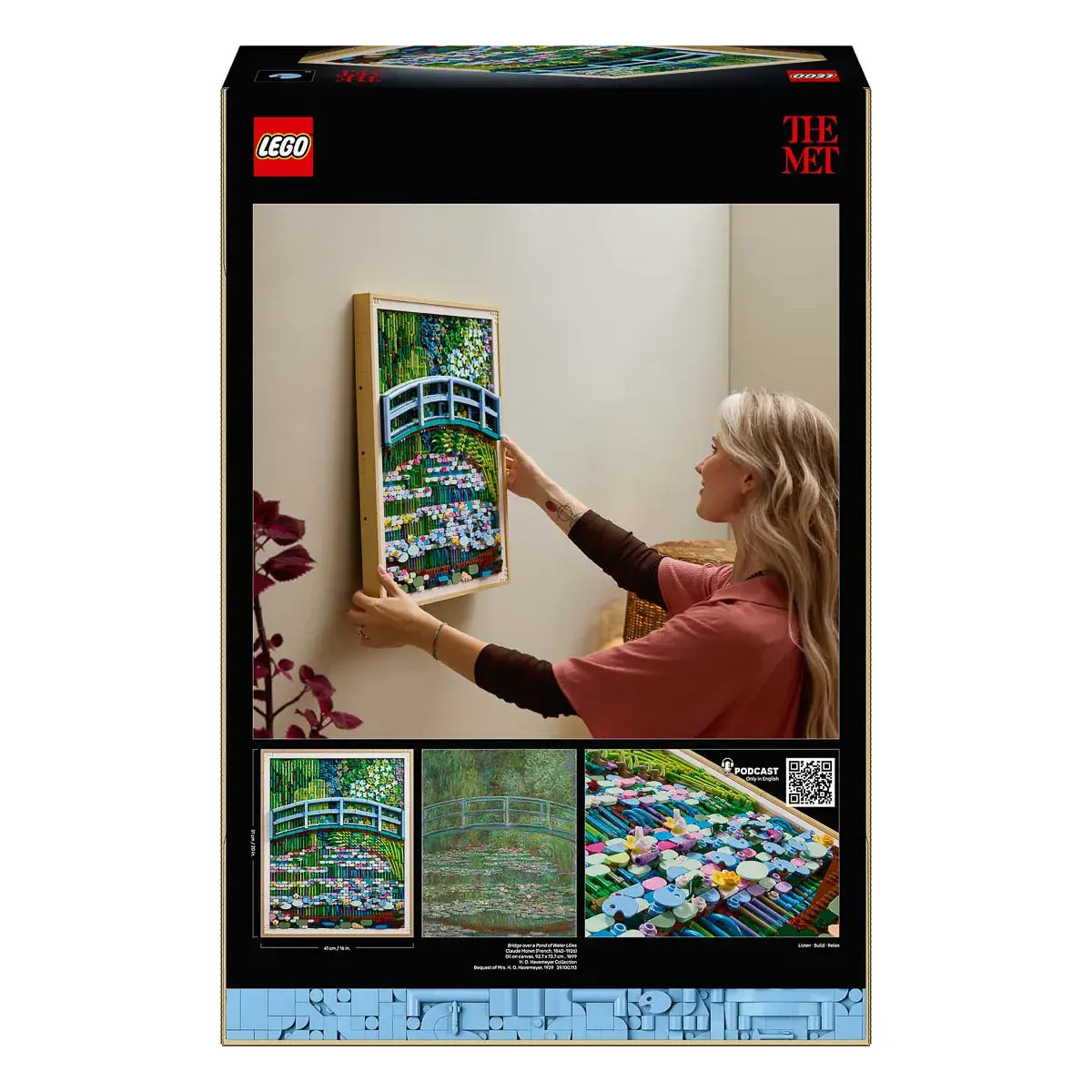 LEGO Art «Міст над ставком із лататтям» Клода Моне 31220 — фото 9
