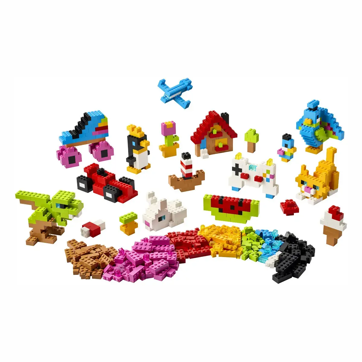 LEGO Classic Креативні барвисті кубики 11045 — фото 6