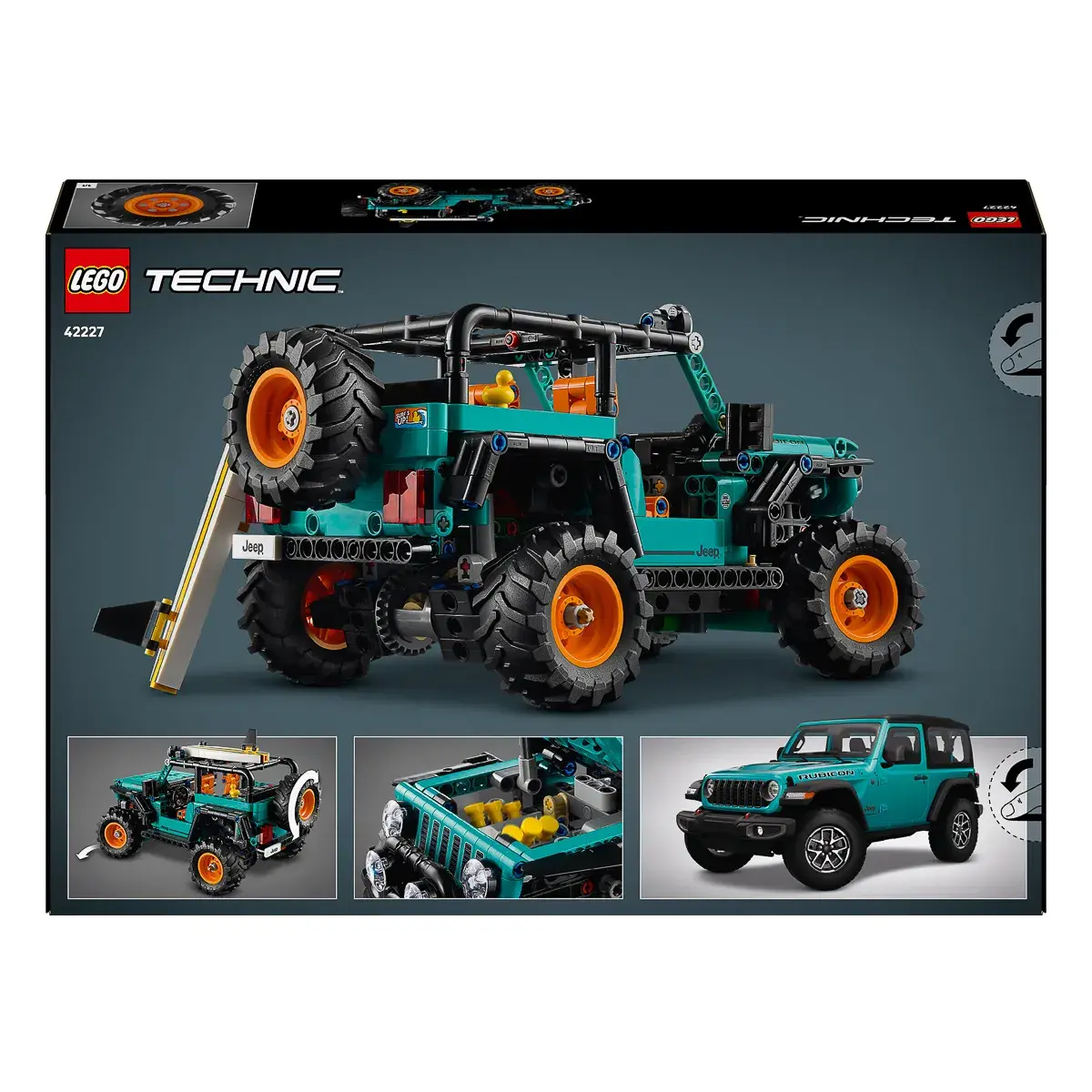 LEGO Technic Позашляховик Jeep Wrangler Rubicon 42227 — фото 9