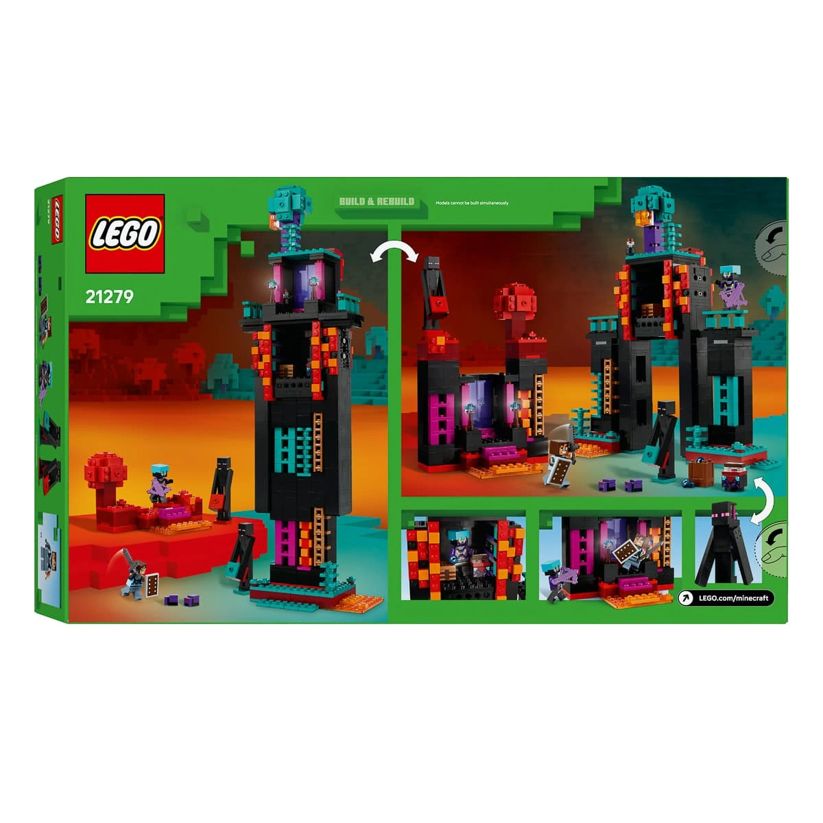 LEGO Minecraft Вежа Ендермена 21279 — фото 10