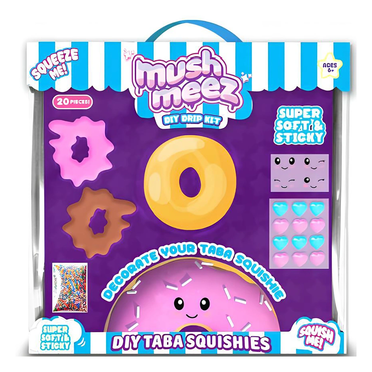 Набір для виготовлення іграшки-антистрес Mushmeez Сквіш Taбa