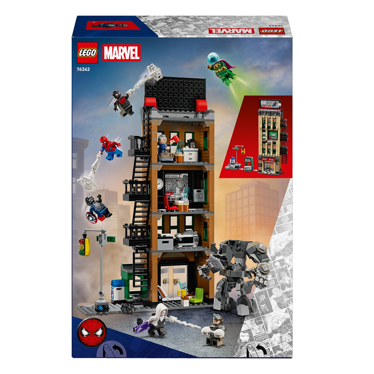 LEGO Super Heroes Marvel Людина-павук проти Містеріо: Дейлі Б'юґл 76342 — фото 8