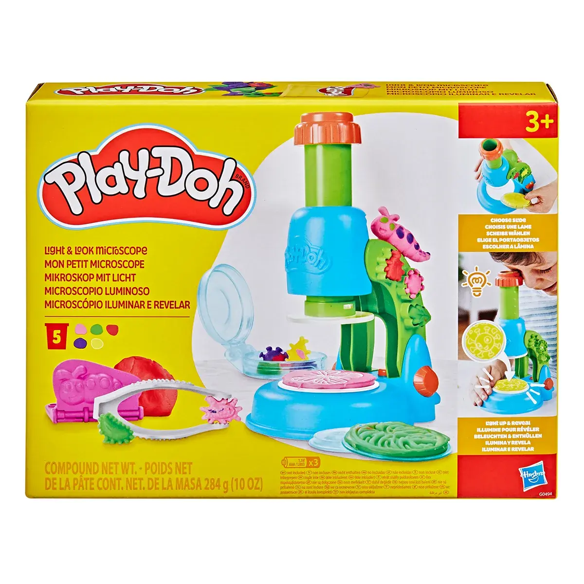 Набір для ліплення Play-Doh Мікроскоп (G0494)