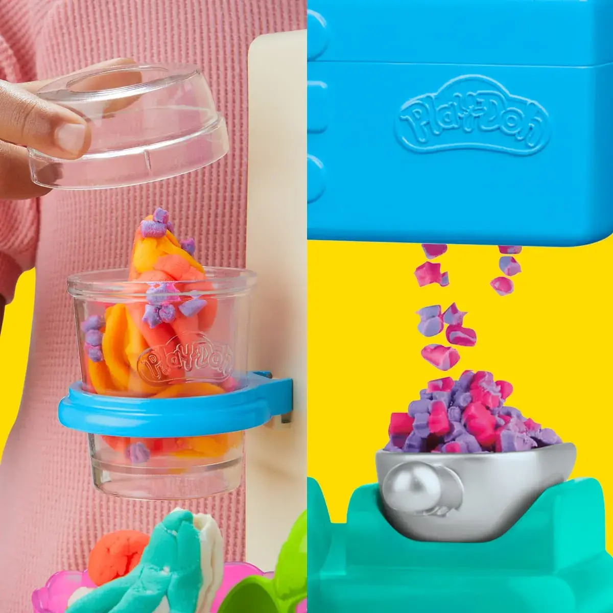 Набір для творчості Play-Doh Веселковий вихор морозива, G0028 — фото 10