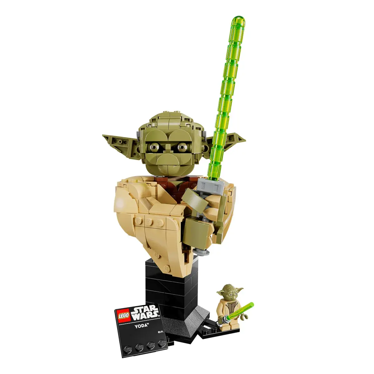 LEGO Star Wars Погруддя Йоди 75438 — фото 8