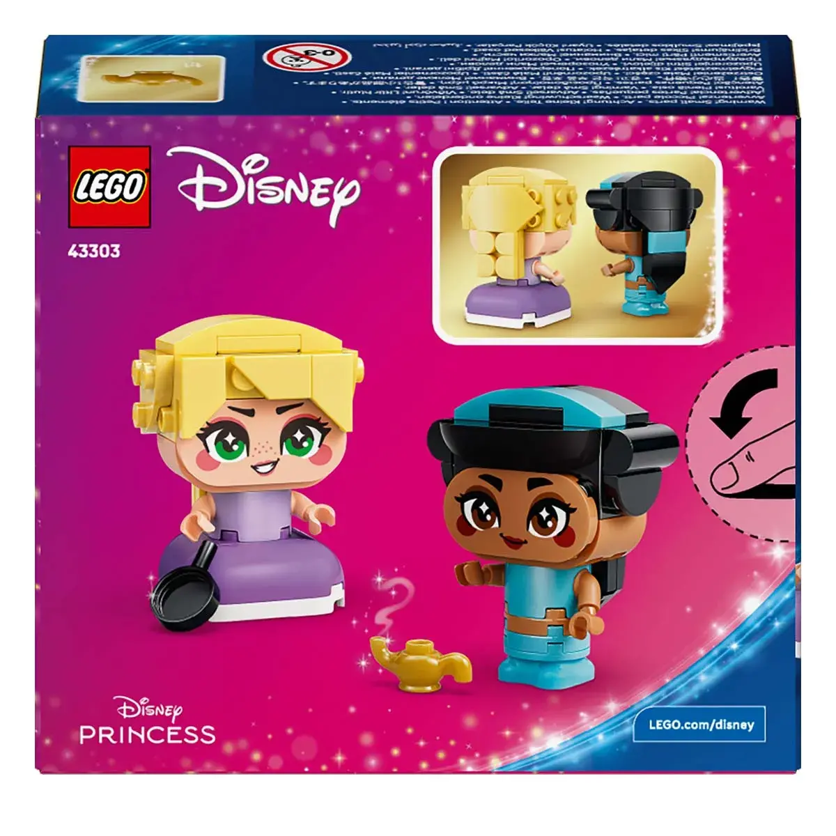 LEGO Disney Princess Мініпринцеси Жасмін і Рапунцель 43303 — фото 24