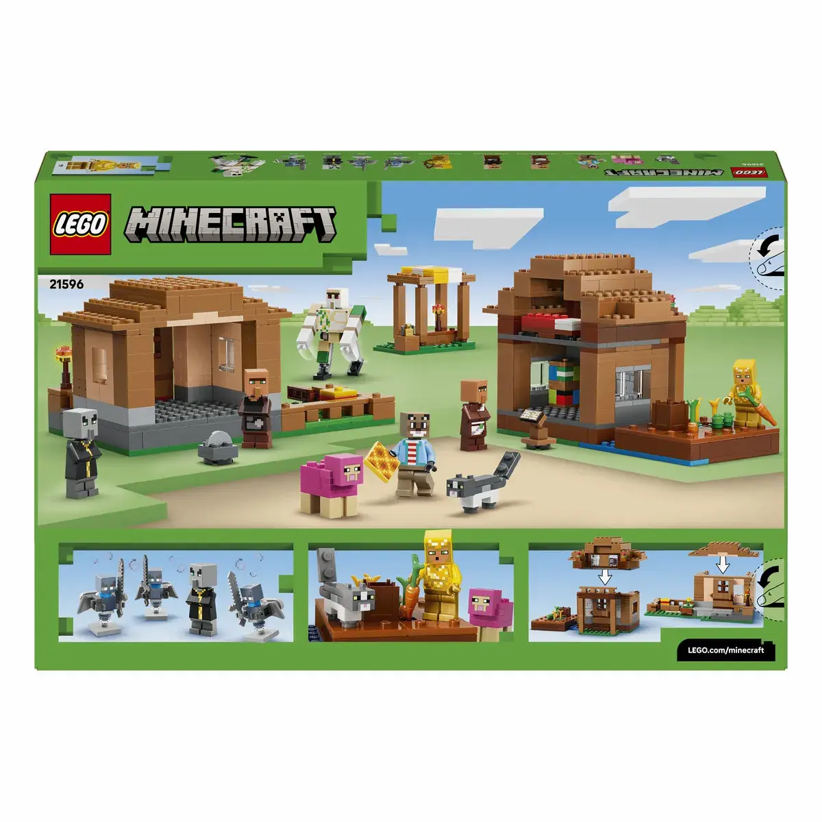 LEGO Minecraft Напад викликача на село 21596 — фото 9