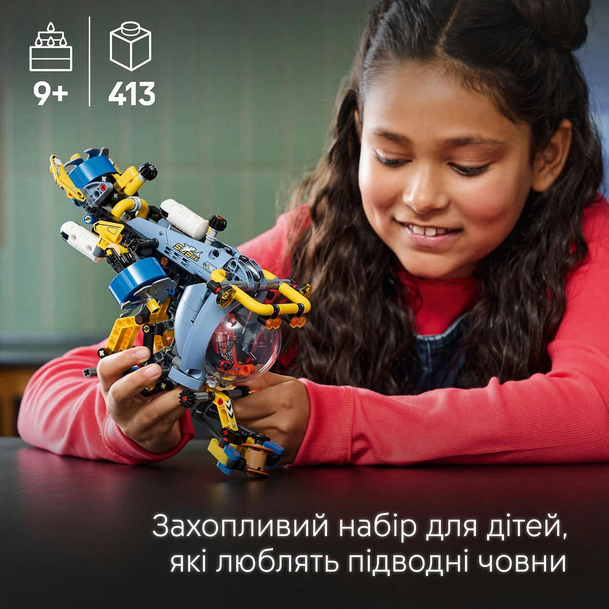LEGO Technic Глибоководний дослідницький підводний човен 42201 — фото 11