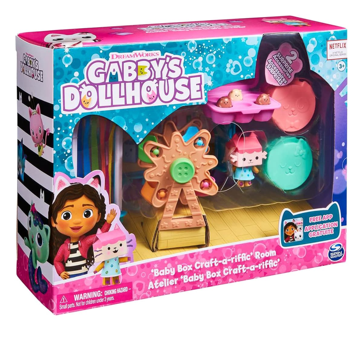 Набір-сюрприз Gabby's Dollhouse Кімната для рукоділля Доці-Бокс, SM36203/6064151 — фото 2