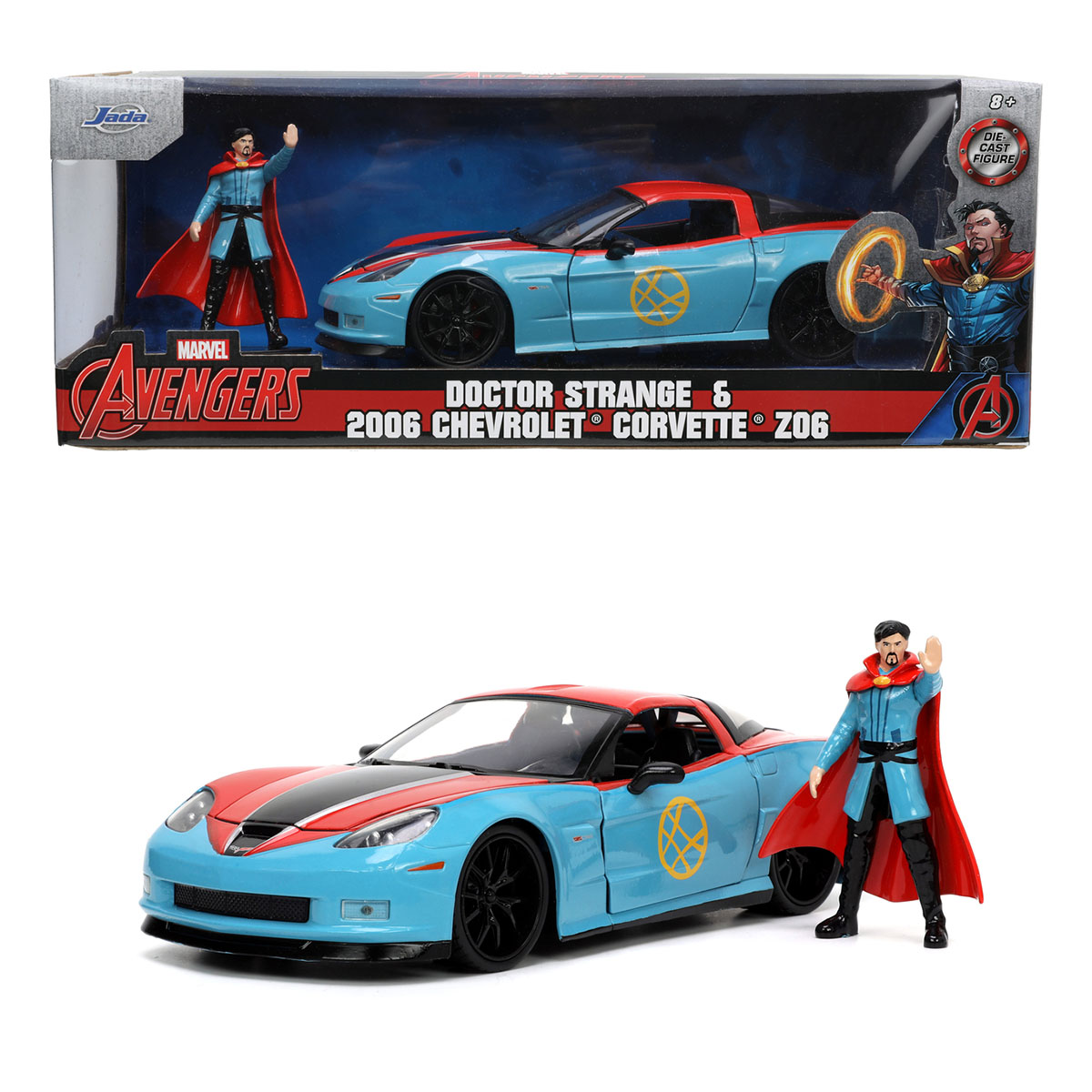 Машинка Jada Toys Chevrolet Corvette 1:24, 253225024 — фото 3
