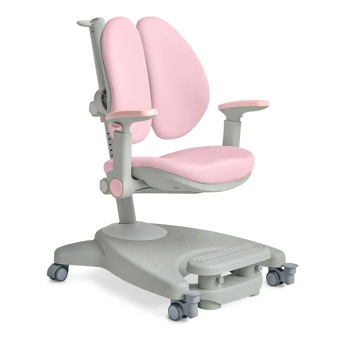 Крісло Mealux Supra Duo Plus Pink Grey