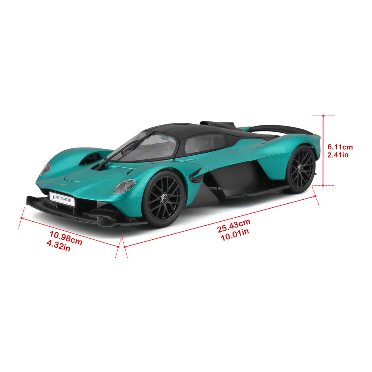 Автомодель Maisto Aston Martin Valkyrie, 31465GREEN — фото 8