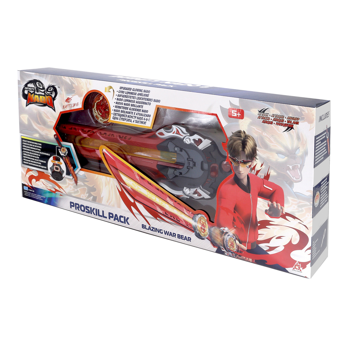 Дзиґа Infinity Nado VI Proskill Pack Blazing War Bear, EU654212 — фото 3