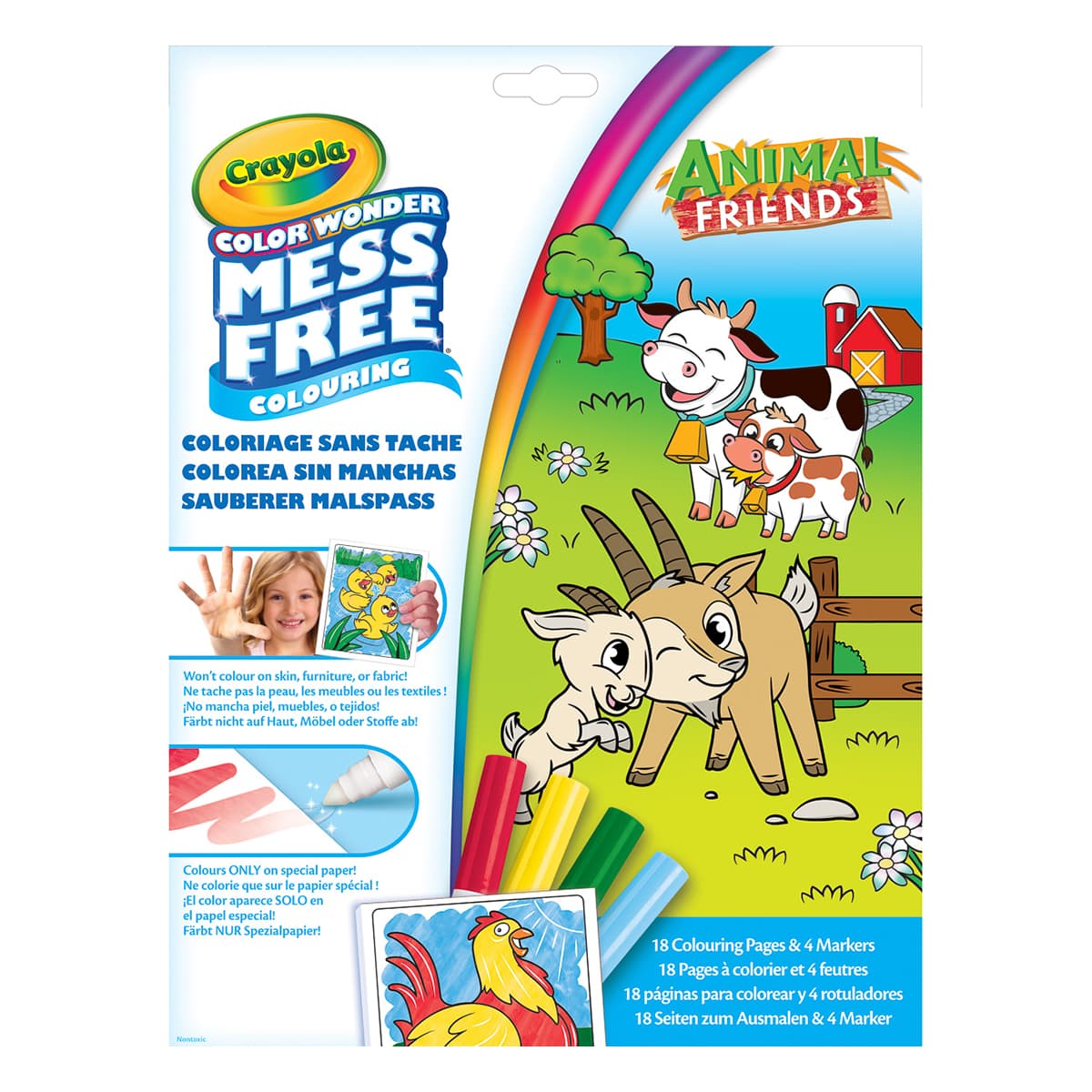 Набір для малювання Crayola Color Wonder Animals, 75-2817