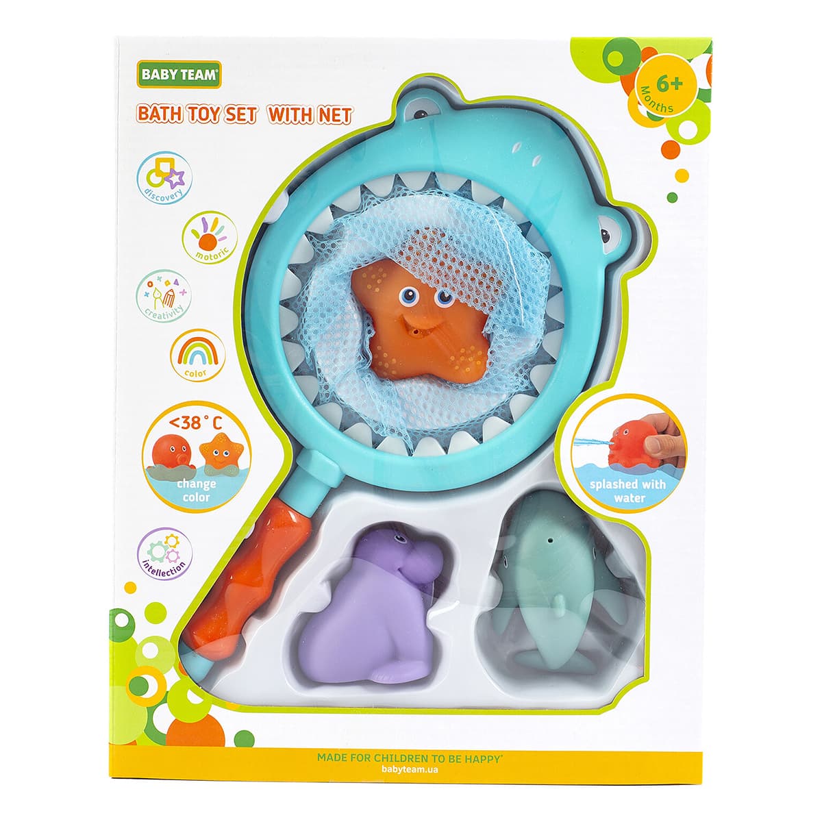 Набір іграшок для купання Baby Team Злови мене, 9027 — фото 2