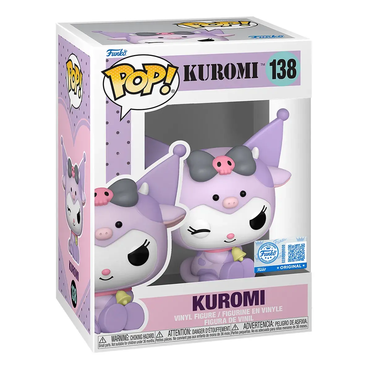 Фігурка Funko Pop! Hello Kitty Куромі косплей корівки (91736)