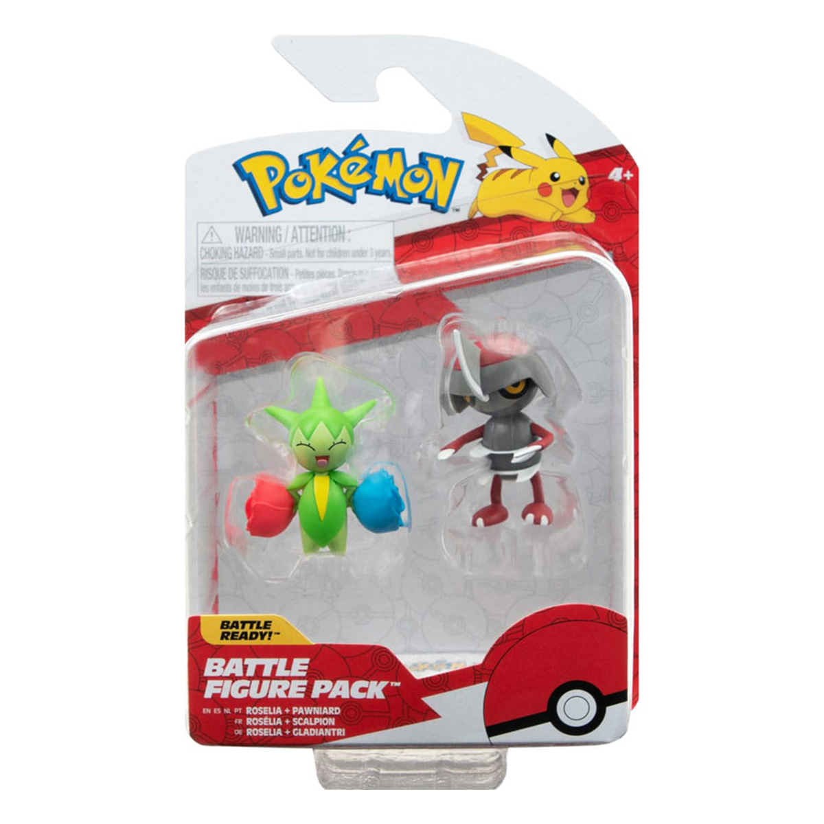 Набір ігрових Pokemon Пон'ярд і Розелія W15, PKW3006