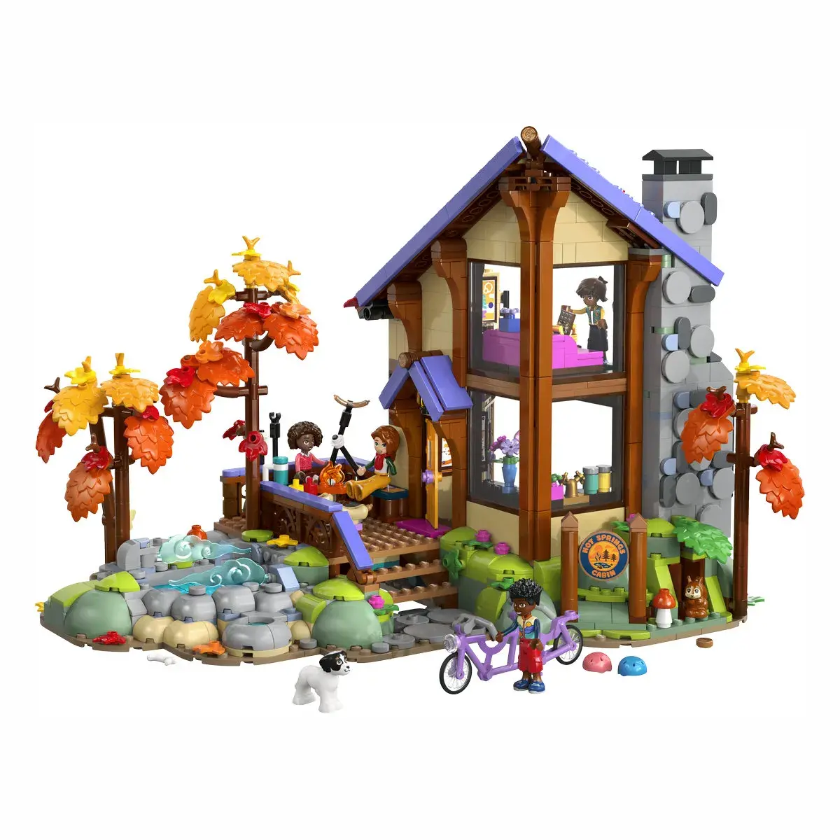 LEGO Friends Затишний лісовий будиночок для осіннього відпочинку 42705 — фото 7