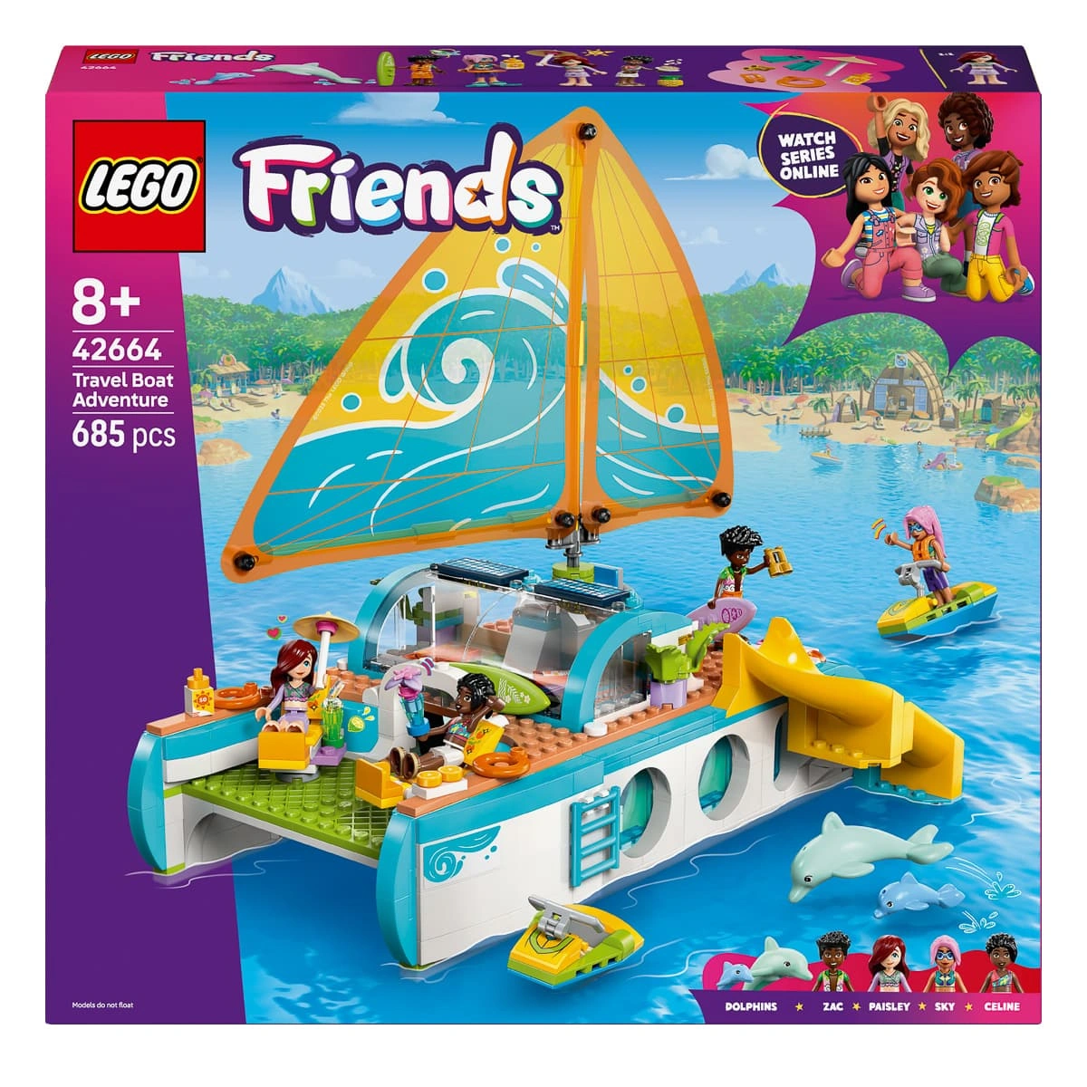 LEGO Friends Пригоди на туристичному човні 42664