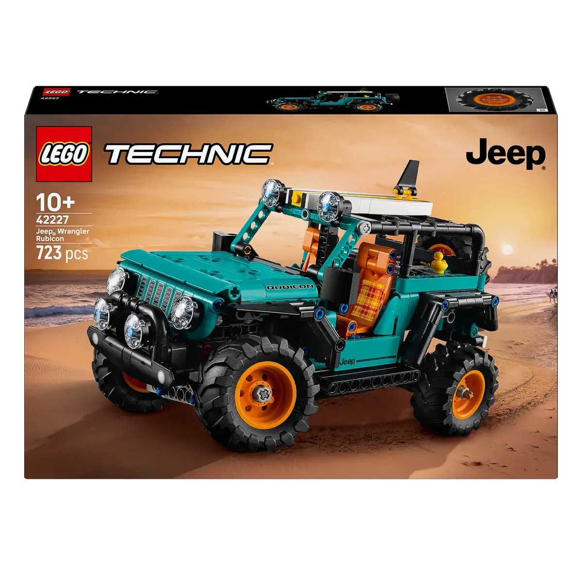 LEGO Technic Позашляховик Jeep Wrangler Rubicon 42227