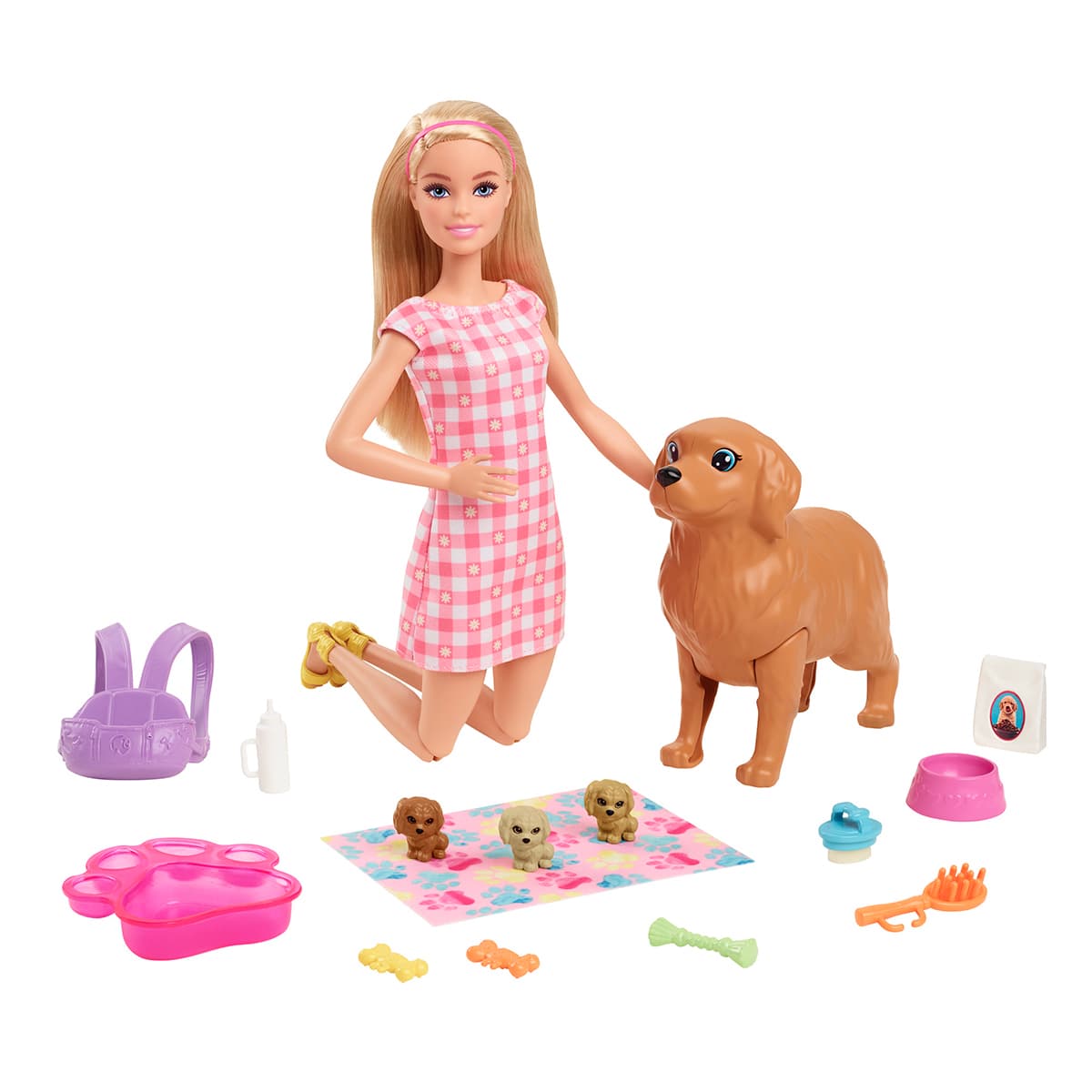 Ігровий набір Barbie Маленьке тріо, HCK75