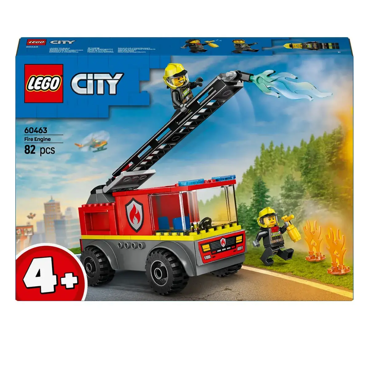 LEGO City Пожежна машина з драбиною 60463