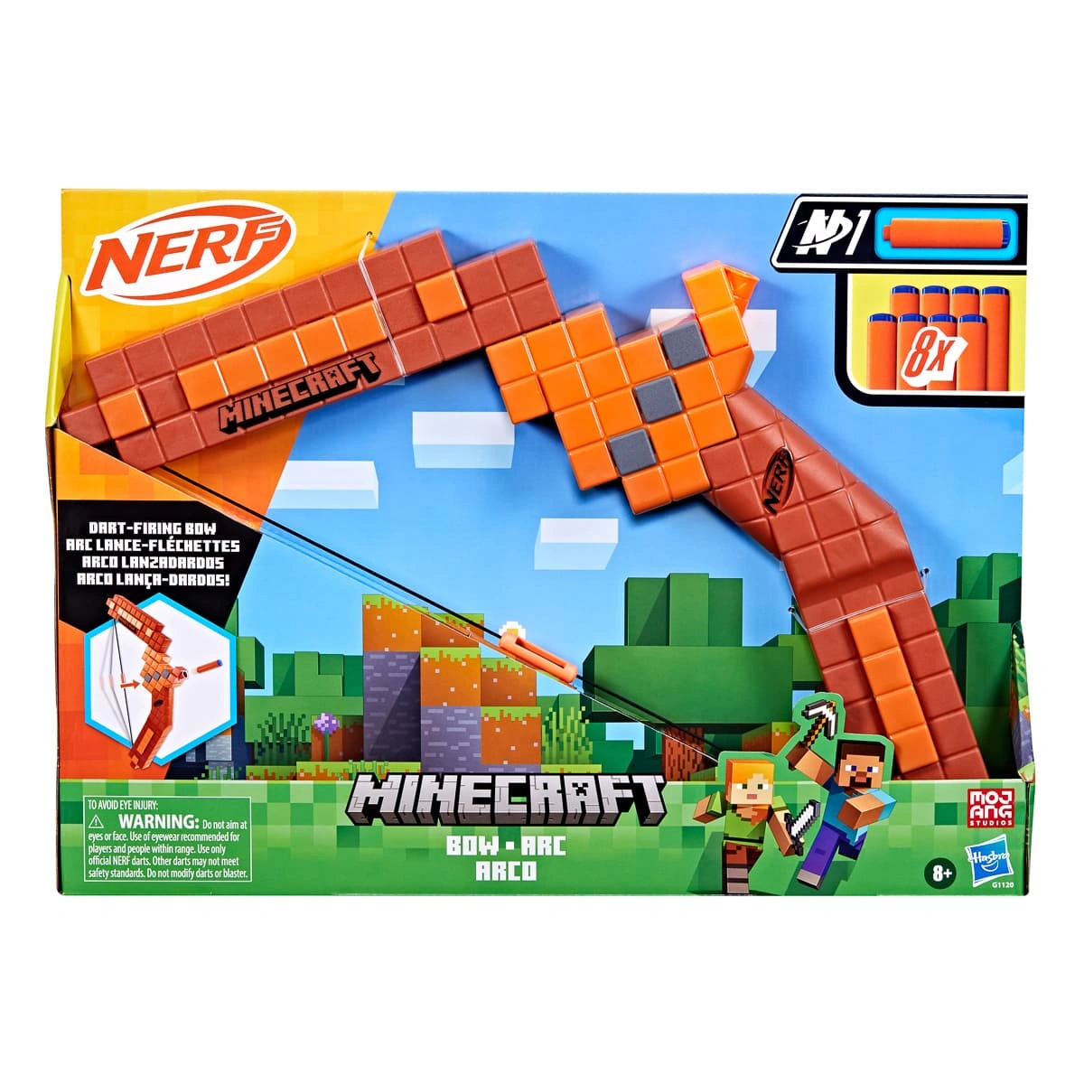 Лук Nerf Minecraft Bow — фото 2