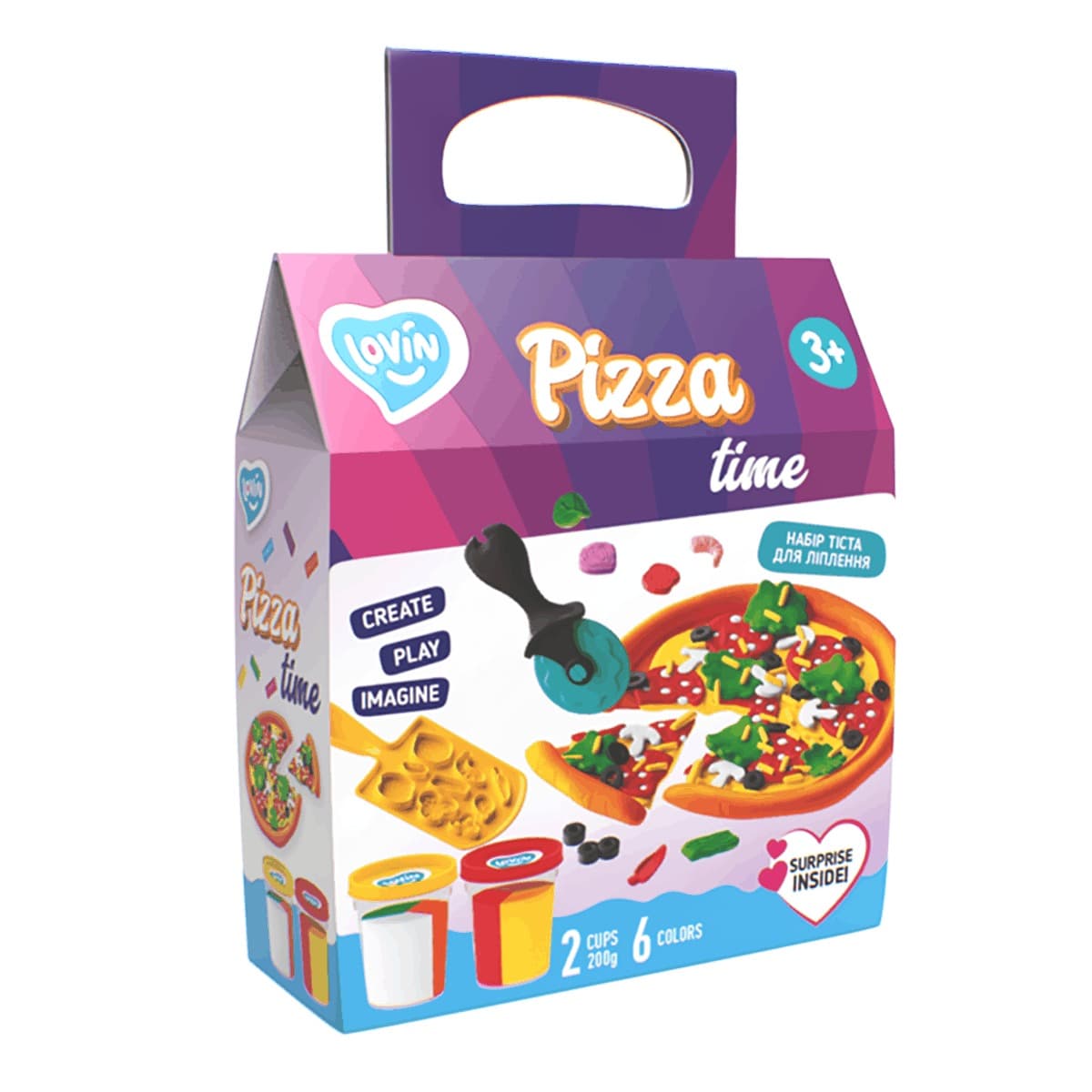 Набір для ліплення Lovin Pizza Time, 41143