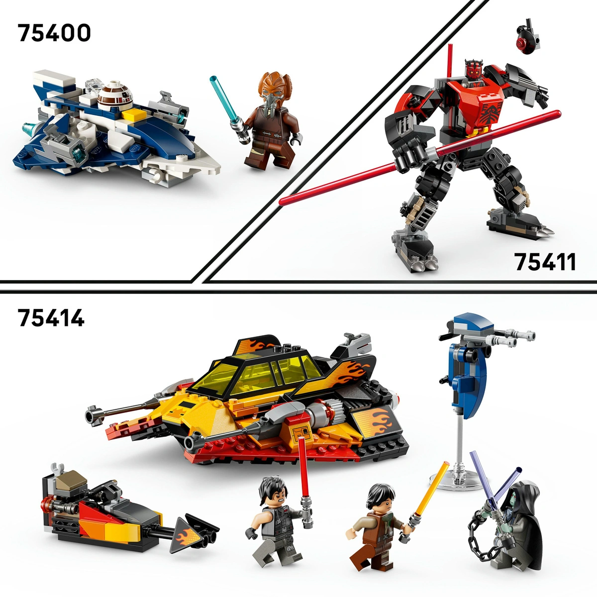 LEGO Star Wars The Force Burner Сніговий винищувач 75414 — фото 5