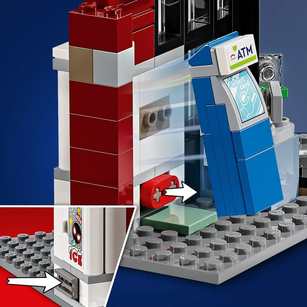 LEGO Marvel Всесвіт-павук: Майлз Моралес проти Плями 76311 — фото 5