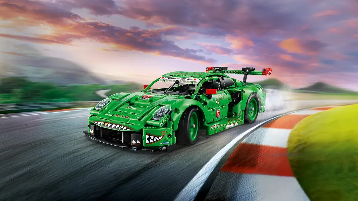 LEGO Technic Автомобіль Porsche 911 GT3 R REXY AO Racing 42224 — фото 11