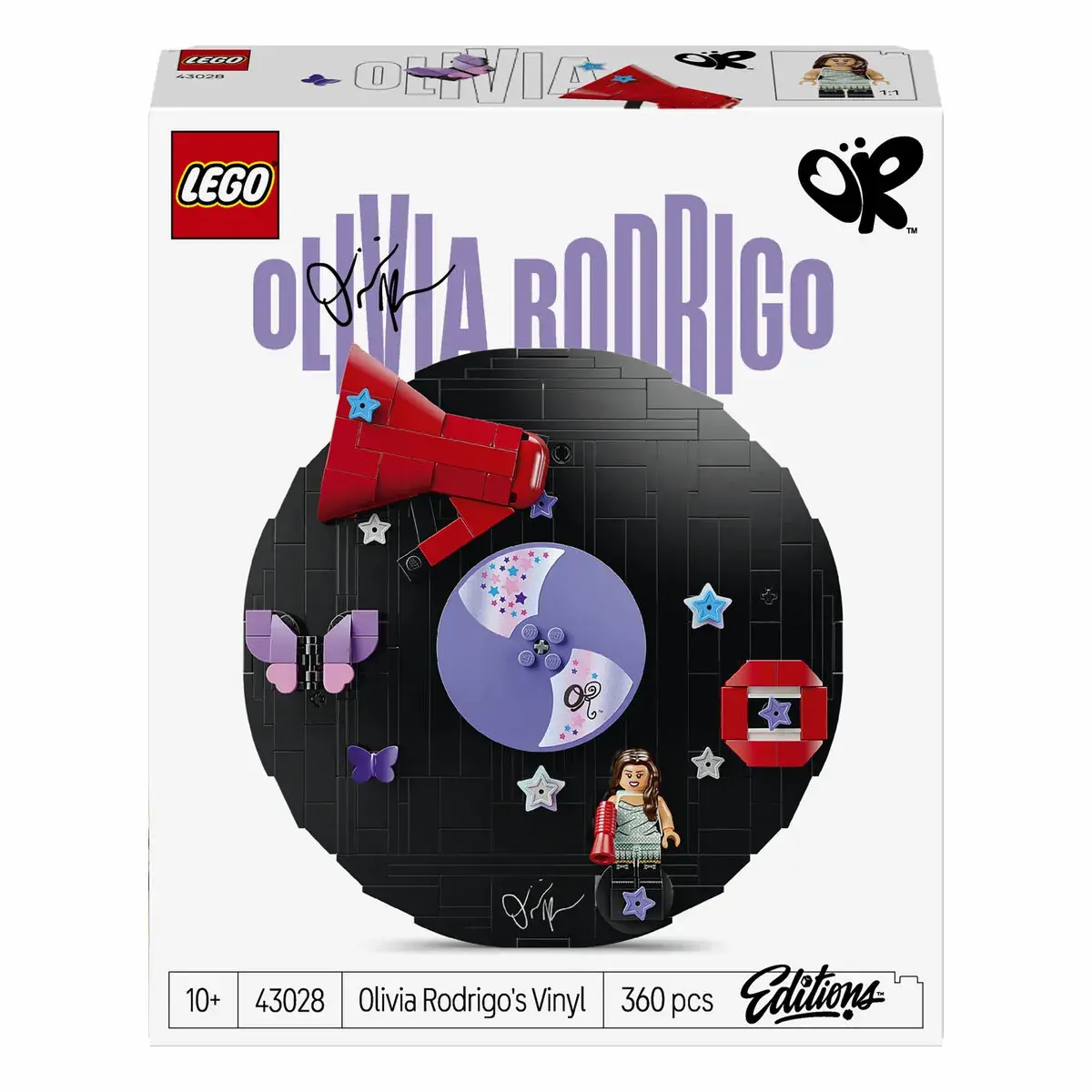 LEGO Editions Music Вініл Олівії Родріґо 43028