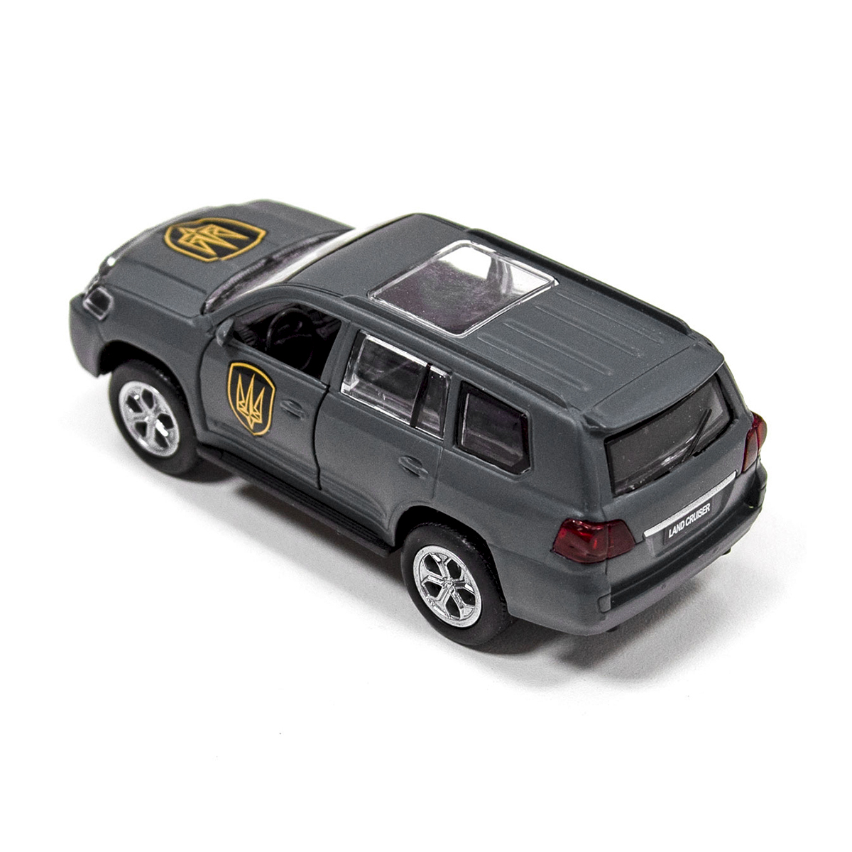 Колекційна модель TechnoDrive Шеврони Героїв Toyota Land Сruiser Рубіж, KM6010 — фото 4
