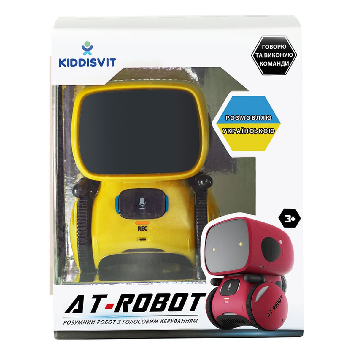 Інтерактивний робот AT-Robot One Yellow (укр) — фото 2