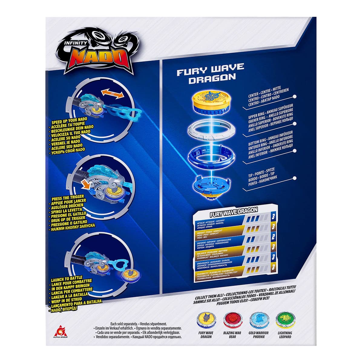 Набір Auldey Infinity Nado Starter Pack Dragon, EU654111 — фото 5