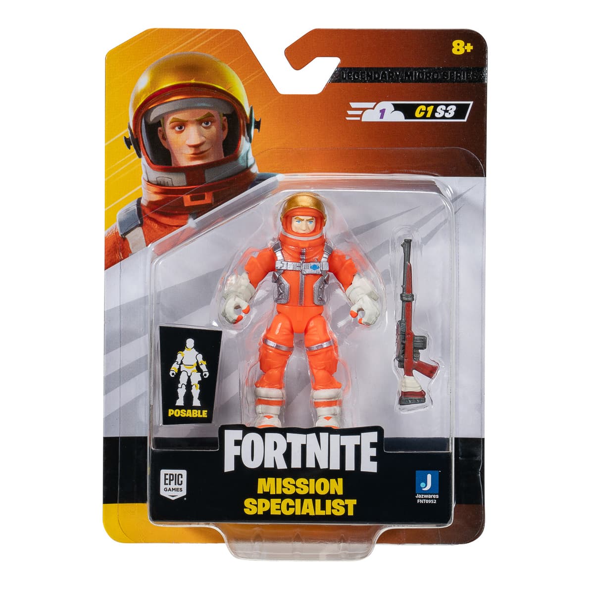 Колекційна фігурка Fortnite Micro Legendary Series Mission Specialist 6 см, FNT0952 — фото 2