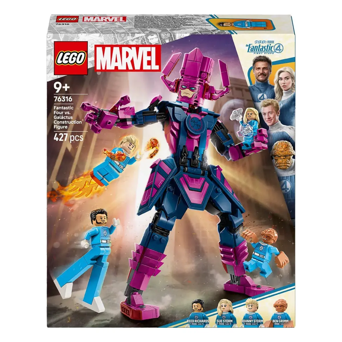 LEGO Marvel Фантастична четвірка проти Ґалактуса: фігурка для складання 76316