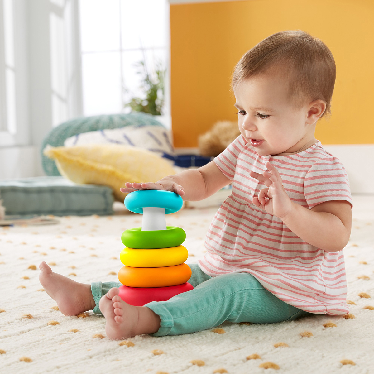 Пірамідка Fisher-Price з екоматеріалов, GRF09 — фото 6