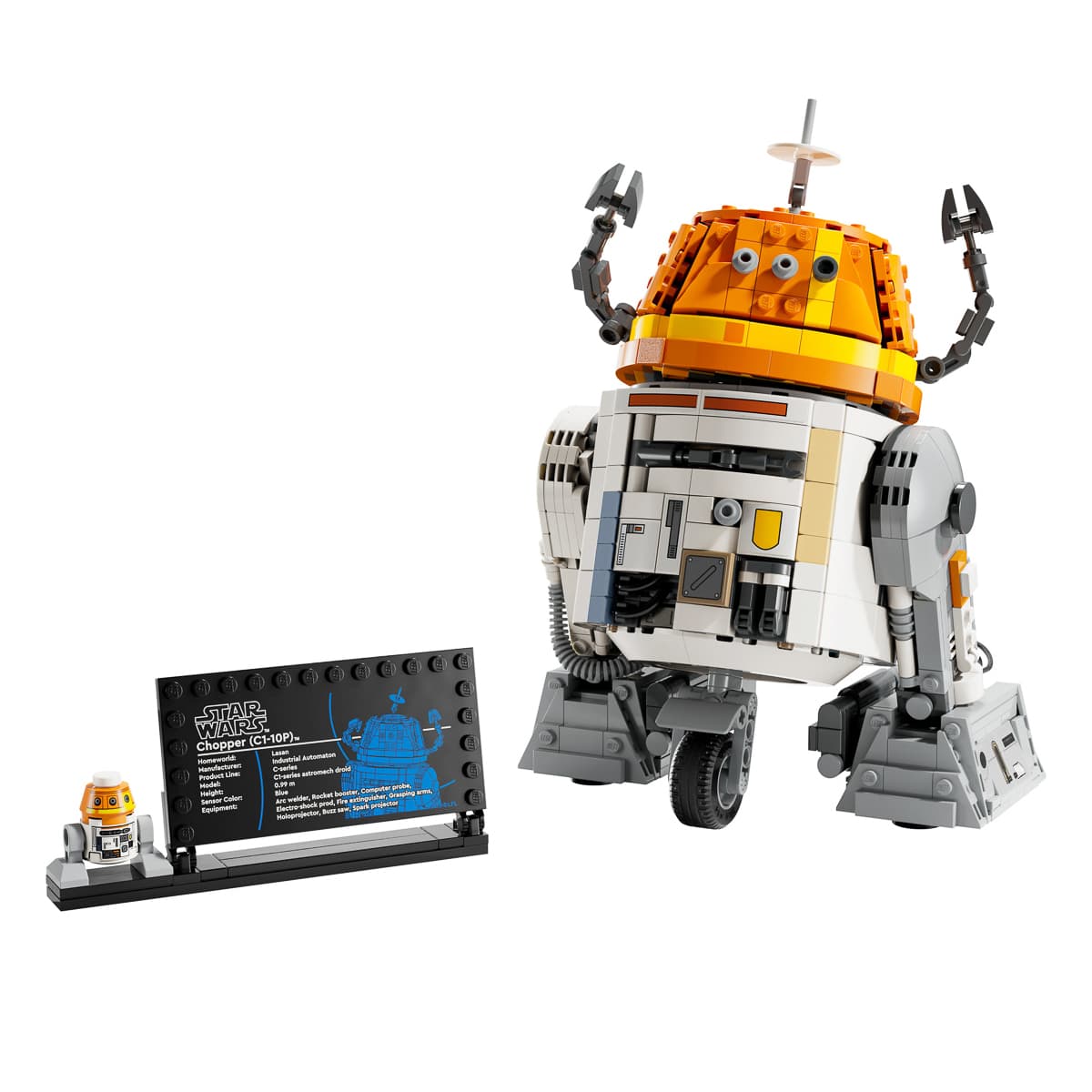 LEGO Star Wars Чоппер (C1-10P). Дроїд-астромеханік 75416 — фото 8