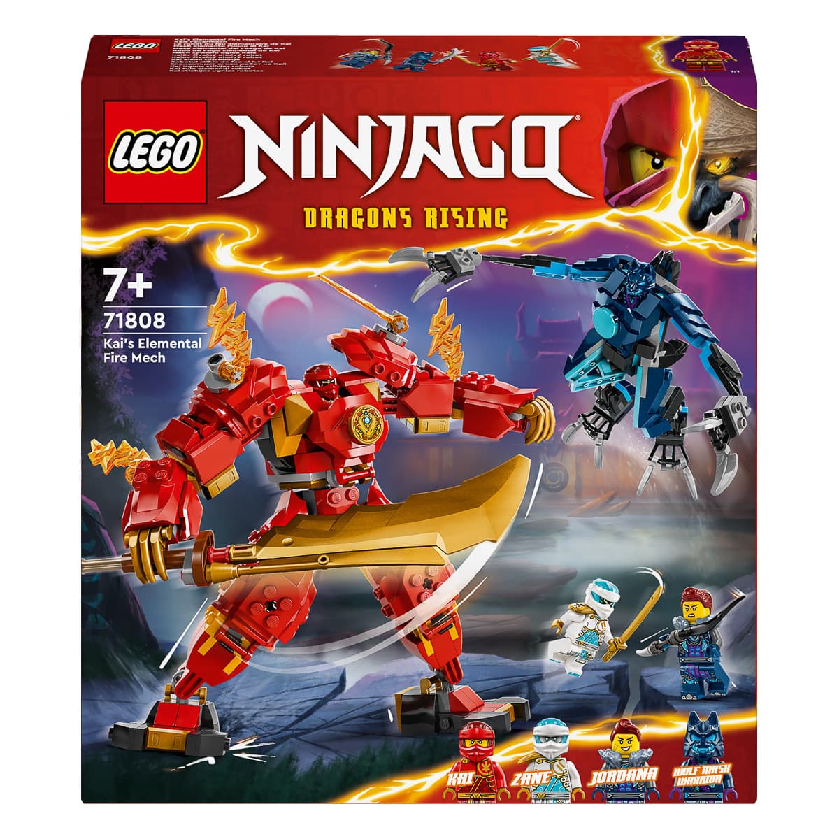 LEGO NINJAGO Робот вогняної стихії Кая 71808
