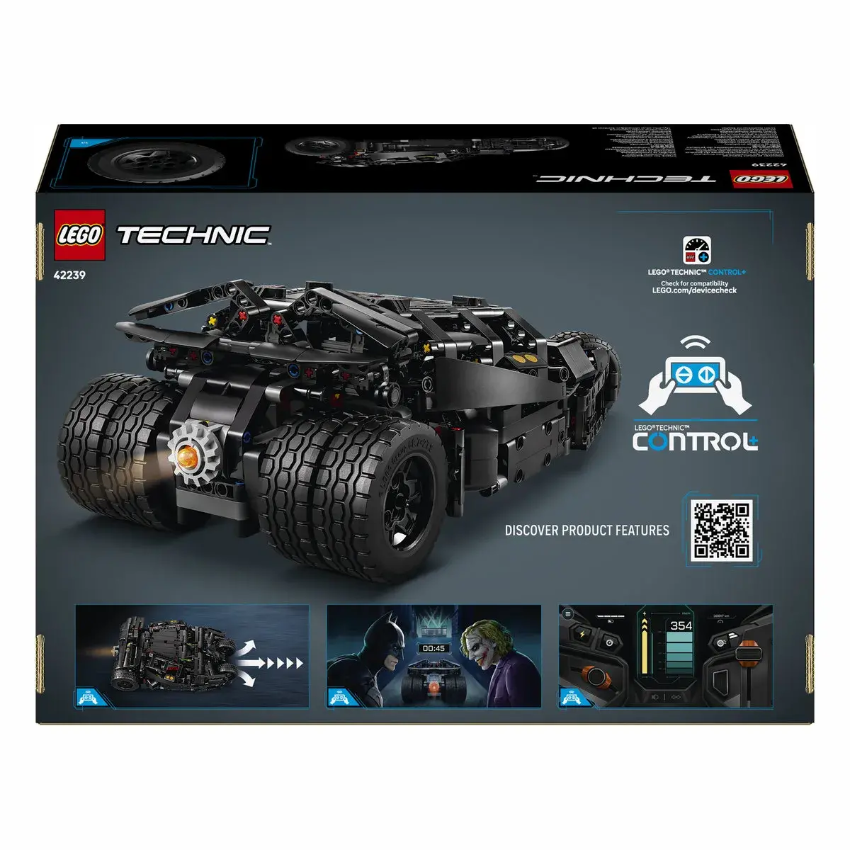 LEGO Technic Batmobile Tumbler 42239 — фото 9