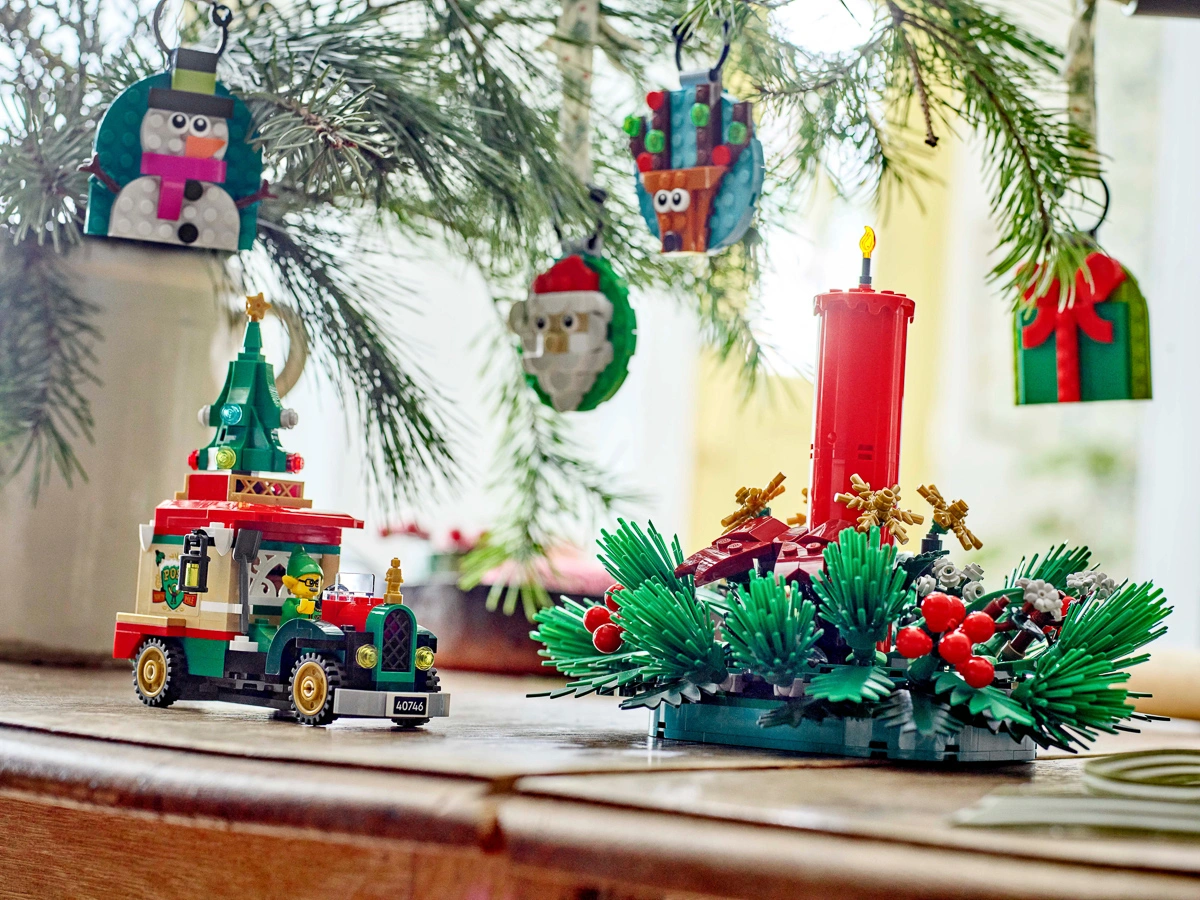 LEGO Iconic Декор для різдвяного столу 40743 — фото 5