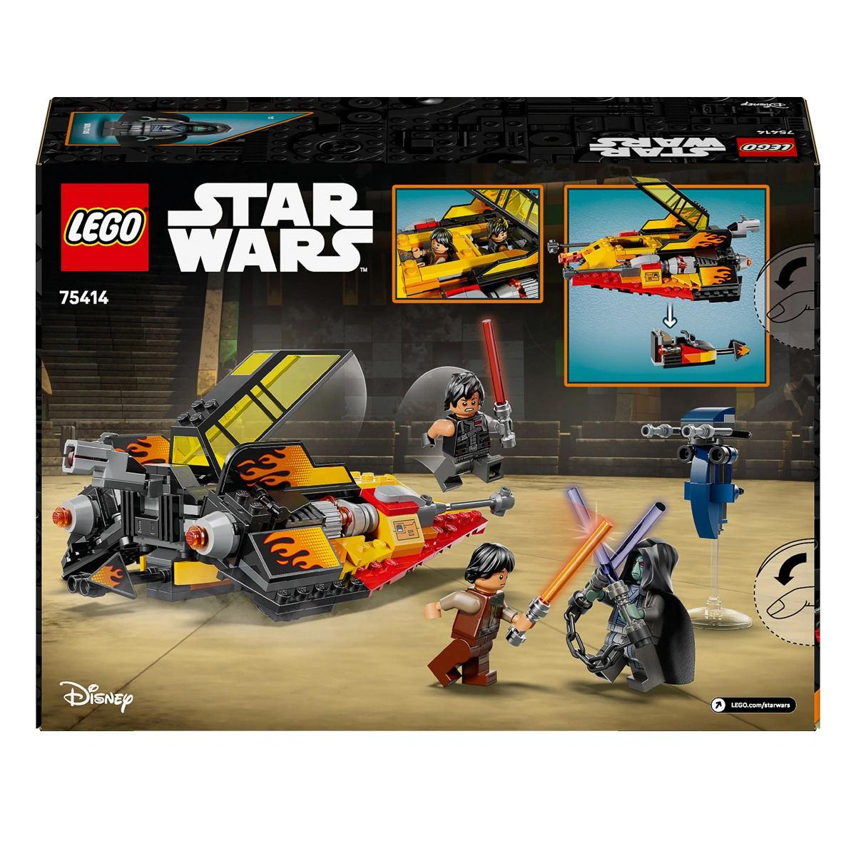 LEGO Star Wars The Force Burner Сніговий винищувач 75414 — фото 9
